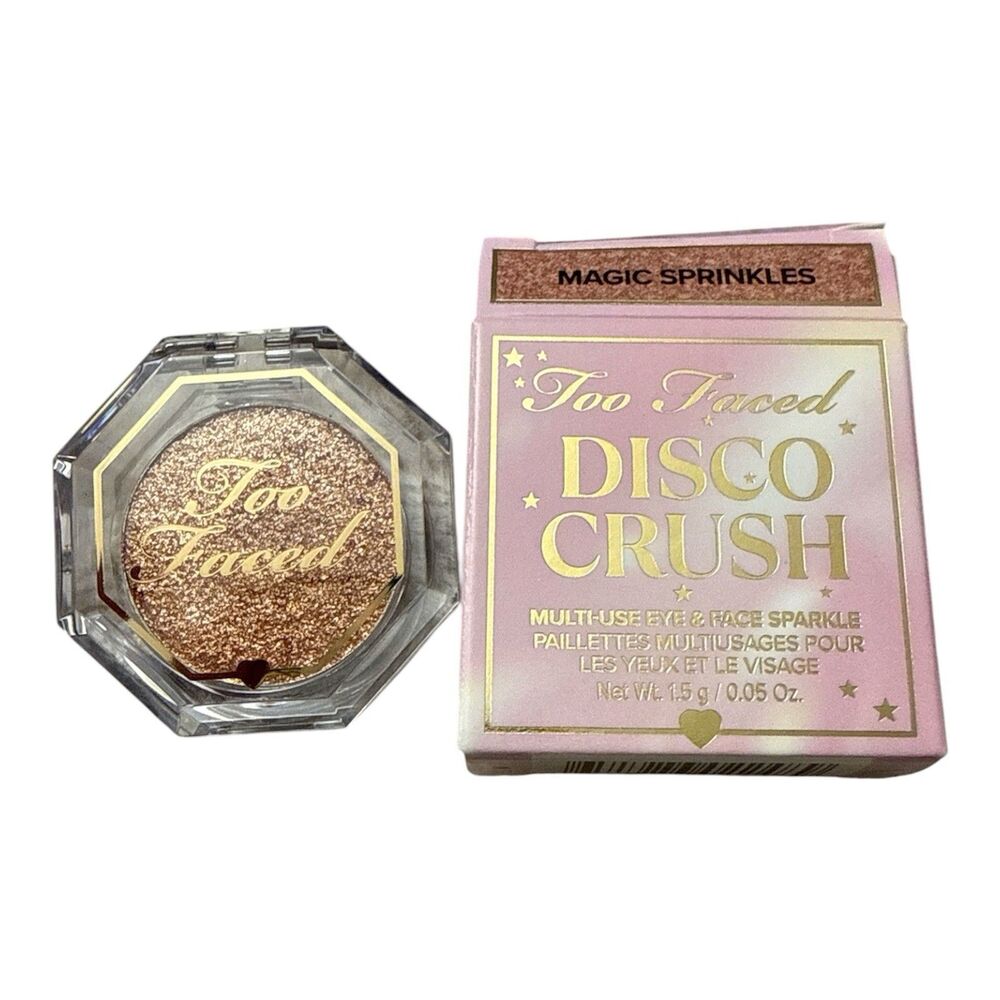 Too Faced Disco Crush Multi-Use Eye & Face Sparkle Magic Sprinkles  NIB